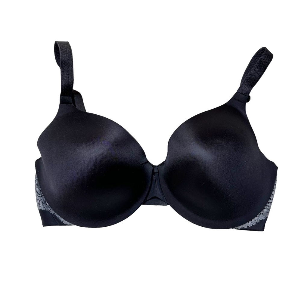 Vanity Fair Full Coverage Lightly Lined Underwire Bra Black Women’s 36D